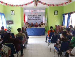 Pemilu 2024, Panwaslu Batang Dua Tekankan Netralitas ASN dan TNI-Polri