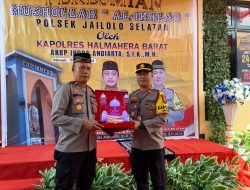 Baru Jabat 6 Bulan, Kapolsek Jailolo Selatan Berhasil Bangun Musala