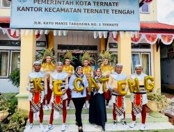 Peringati HUT Korpri ke-52, Kecamatan Ternate Tengah Ikut Lomba Senam Kreasi