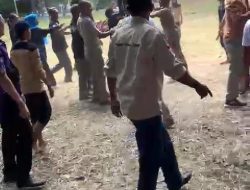 Heboh! Peserta Lomba di HUT Korpri Halmahera Barat Baku Hantam