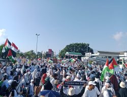 Dihadiri Bang Onim, Aksi Bela Palestina Menggema di Maluku Utara 