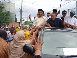 Warga Morotai Antusias Sambut Kedatangan Rusli Sibua
