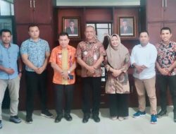 Disperkim Maluku Utara Studi Banding ke Pemprov Sulut