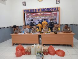 Sepanjang 2023, Polres Morotai Tangani 142 Kasus