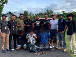 Polisi Tangkap Tiga Pelaku Pencurian Mesin Perahu di Halmahera Barat