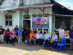 Korban Kebakaran di Kelurahan Salahuddin Dapat Bantuan dari Pemkot Ternate