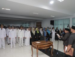 Sekkot Ternate Lantik 26 Lurah, 3 Camat Resmi Berganti