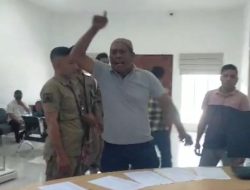 Kontraktor Ngamuk di Kantor BPKAD Malut, Sebut Ahmad Purbaya Pembohong