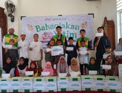 Yakesma Malut dan Baitulmaal Muamalat Bahagiakan Anak Yatim
