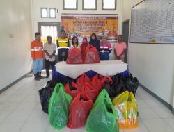 Terima Sembako, Warga Berterima Kasih ke PT Halmahera Sukses Mineral