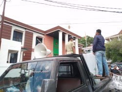 Demo di PN Ternate, Massa Aksi Desak KPK Tetapkan Plh Gubernur Jadi Tersangka