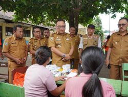 Pj Gubernur Maluku Utara Tinjau Korban Erupsi Gunung Ibu