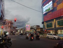 Traffic Light di Persimpangan Plaza Gamalama Sudah Berfungsi