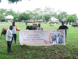 Iduladha 2024, Basri Salama Salurkan 10 Ekor Hewan Kurban