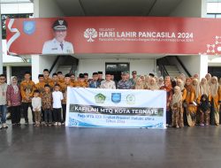 Wali Kota Ternate Lepas 45 Kafilah MTQ ke Tingkat Provinsi
