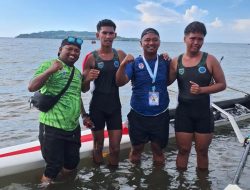 PODSI Maluku Utara Raih Medali Perunggu di Kejurnas Dayung 2024