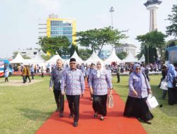 Pj Gubernur Malut Dampingi Istri Hadiri Acara Puncak Harganas di Semarang