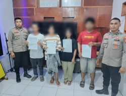 Polres Halmahera Tengah Amankan Puluhan Botol Miras dan Pasangan Bukan Suami Istri