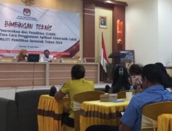 KPU Morotai Gelar Bimtek Coklit untuk Pilkada 2024