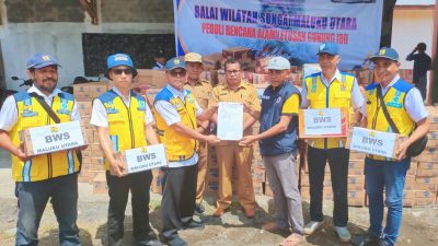 Erupsi Gunung Ibu, BWS Maluku Utara Salurkan 570 Paket Makan-Minum