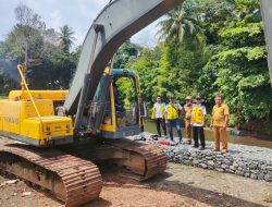 Antisipasi Bencana Susulan Pasca Erupsi, BWS Maluku Utara Siapkan 1 Unit Ekskavator