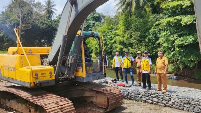 Antisipasi Bencana Susulan Pasca Erupsi, BWS Maluku Utara Siapkan 1 Unit Ekskavator