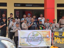 HUT Bhayangkara ke-78, Polres Haltim Salurkan Bantuan Sosial ke Warga