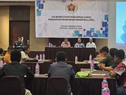 Tingkatkan Profesionalisme Wartawan, PWI Gelar UKW di Maluku Utara
