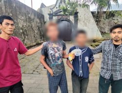 Dua Pelajar Diamankan Satpol PP Ternate saat Teler Lem Ehabond