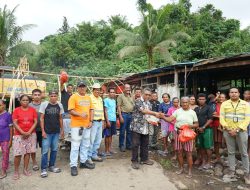 NHM Kembali Distribusikan Sembako ke Pengungsi Gunung Ibu