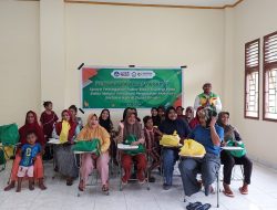 Gandeng Dosen THP Unkhair, Yakesma Malut Sosialisasi Risiko Stunting dan Bagikan 25 Paket Sembako