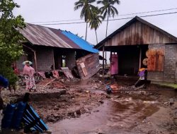 Lima Rumah Warga di Halmahera Timur Rusak Dihantam Banjir
