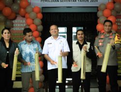 Bawaslu Halmahera Barat Launching Posko Kawal Hak Pilih