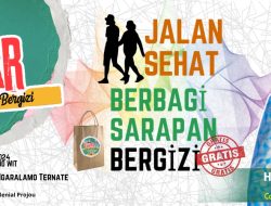 Besok, Relawan Sultan Tidore Bagi-bagi Makanan Bergizi di Ternate