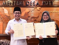 Implementasi SDGs Desa ke-5: Kemendes PDTT dan PP Fatayat NU Teken MoU
