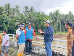 Bupati Ubaid Tinjau Lokasi Banjir di Halmahera Timur