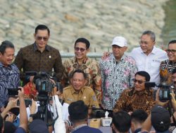 Gus Halim Dampingi Presiden Jokowi Kunjungi Embung di IKN