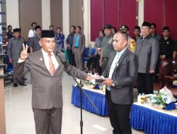 Julius Marau Resmi Dilantik Jadi Pj Sekda Halmahera Barat