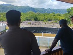 Kapolres Halmahera Barat Tinjau Proyek Bermasalah di Tuada