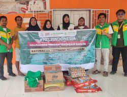 Yakesma dan JSIT Malut Salurkan Bantuan untuk Korban Banjir di Halmahera Tengah