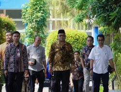 Didampingi Kadis PUPR, Pj Gubernur Malut Sambangi Dirjen Kementerian PUPR