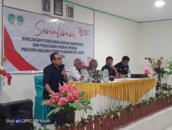 Biro Hukum Pemprov Malut Sosialisasikan Ranperda dan Perda 2024