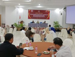 KPU Ternate Rakor Persiapan Pendaftaran Paslon Wali Kota dan Wawali Kota 2024