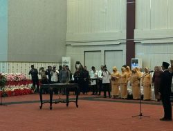 Abubakar Abdullah Dilantik Jadi Penjabat Sekprov Maluku Utara