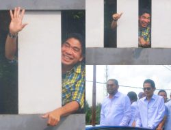 Umar Lempar Senyum dan Lambaikan Tangan pada Pasangan Bassam-Helmi