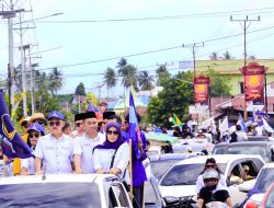 Resmi Daftar ke KPU Halbar, Pasangan JUJUR Optimis Lanjut Periode Kedua