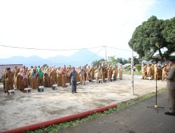 Wali Kota Pimpin Apel Pagi di Kecamatan Ternate Tengah