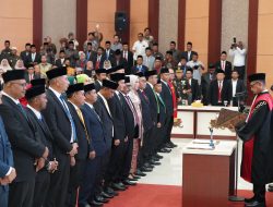 30 Anggota DPRD Ternate Dilantik, NasDem Geser Kursi Ketua dari PKB