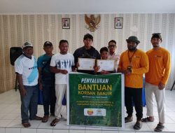 Uluran Tangan Haji Robert untuk Yusrin, Mahasiswa Unkhair yang Kehilangan Keluarga saat Banjir Rua