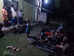 Khawatir Tsunami, Warga di Morotai Timur Mengungsi ke Dataran Tinggi